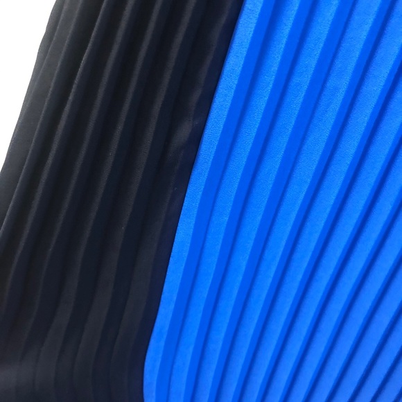 Banana Republic blue colour block maxi dress - Picture 2 of 3